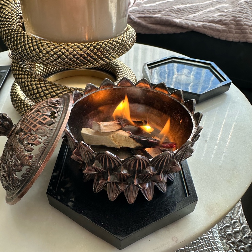 Used Lotus brass burner